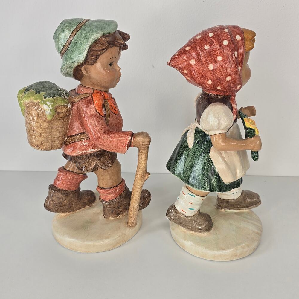 Vintage‎ Set Of 2 Boy & Girl 1980's Figurines
Ceramic KnickKnacks Trinkets Green - Picture 4 of 7